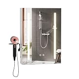 Ztexkee Spiegelschrank Bad mit Beleuchtung Badezimmerschrank Hängend und Entnebelungs Funktion mit...