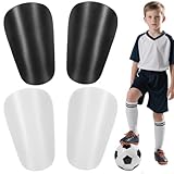 2 Paar Schienbeinschoner Kinder Fussball, Mini Schienbeinschoner Klein, Football Shin Pads, 9.5 *...