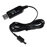 HQRP USB-Ladegerät kompatibel mit JVC AP-V14 AP-V15 AP-V16 GZ-MG630A GZ-MG21U GR-D72U GZ-MG27U...