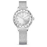 Swarovski Nova Chrono Uhr, Schweizer Produktion, Metallarmband, Goldfarben, Champagne-vergoldetes...