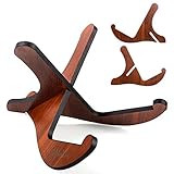 CAHAYA Gitarrenständer Holz Gitarrenhalterung Anti-Rutsch Musikinstrument Ständer klappbar für...