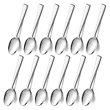 Kaffeelöffel, HaWare Edelstahl Teelöffel Dessertlöffel 12er Set, Kleiner Löffel für Zuhause,...