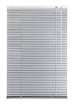 Lichtblick Jalousie Aluminium, 70 cm x 220 cm (B x L) in Silber, Sonnen- & Sichtschutz, aber auch...