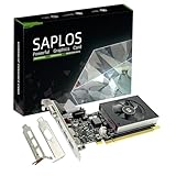 SAPLOS GT 730 4GB Grafikkarte, 2 HDMI, DisplayPort, VGA, DDR3 64-bit, Low Profile Grafikkarten PC,...