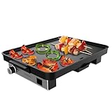 Cecotec Elektrische Grillplatte mit Abnehmbaren Magnetteilen Magnet 1800, 1800W, Aluminium mit...