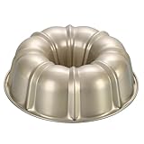 Onader Gugelhupfform, Karbonstahl Gugelhupf Backform mit Antihaftbeschichtung, 25,5cm Rund...