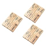 COHEALI 24 Stück Blumen Set Stempel DIY Holzstempel Holzstempel Journal Stempel Retro Holzstempel...