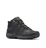 Columbia Woodburn 2 Chukka Waterproof Omni-Heat, Wasserdichte Schneestiefel, Black/Goldenrod,