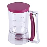 Aoresac Pfannkuchen -Teigspender Handbuch Cupcake Waffel Messwerkzeug mit Präzision Zum Backen von...