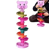 Kugelbahn Spielzeug Für Kinder | Rutschbahn Für Kleinkinder,Wurfball Rutsche Und Turm Spiel |...