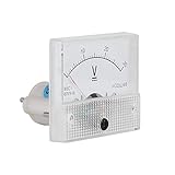Amperemeter Analog,Voltmeter Analog,Einbau Messinstrument,Dc-Spannungsmesser,Dc Analog 85C1 Current...
