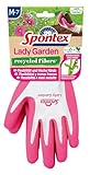 Spontex Lady Garden Gartenhandschuhe mit extra weichem Strick aus Bambus-Viskosefasern und...