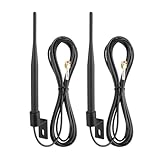 Eightwood WiFi Antenne 6dBi Dual Band 2.4GHz 5GHz WLAN Antenne Outdoor wasserdichte mit Halterung +...