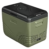 Yolco NX40 Green Elektrische Kompressor-Kühlbox, App Steuerung per Bluetooth, 12/24 V und 230 V,...