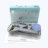 Sodacoda Derma-Roller 6 in 1 Set - Titan Nadel Micro-Needling für Anti-Aging, Akne, Falten