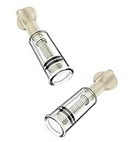 SXOVO Nippel Sucker Nippelsauger Brustwarzensauger für Frau Extra Stark Paar Set Transparent...