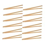 TOYANDONA 12 Stück Montessori Bambus Küchenzange Wiederverwendbare Zangen für Sortieren von...