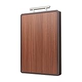 Xistuoz Doppelseitiges Schneidebrett – doppelseitiges Brotschneidebrett, Küchenutensilien,...