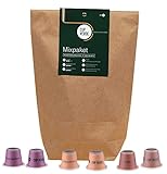 CUP VERDE – 100 Kaffeekapseln MIXPAKET Nespresso* kompatibel 3 Sorten - CREMA - LUNGO -...