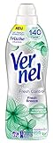 Vernel Fresh Control Weichspüler Fresh Breeze (32 Waschladungen), Wäscheduft für langanhaltendes...