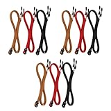 UPKOCH Mehrzweck Brillenband 9 Stück aus Wildleder Verstellbare Brillenkette für Sport Alltag Anti...