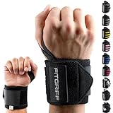 Fitgriff® Handgelenk Bandagen [Wrist Wraps] 45cm Handgelenkbandage für Fitness, Handgelenkstütze,...