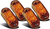joonnair 4 Markierungsleuchten, LED Begrenzungsleuchten 12V, Seitenmarkierungsleuchten 12V 24V...