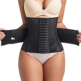 Ahigh Bauchweggürtel, Waist Trainer Damen/Herren - Taille Trimmer Gürtel Fitnessgürtel,...