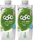 Dr. Antonio Martins - Coco Juice Pur I 100% Natürliches Kokoswasser I Erfrischend I Hydratisierend...