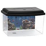 GarPet Mini Aquarium Terrarium Faunarium Zucht Becken klein Fisch Triops Garnelen Acryl Kunststoff...