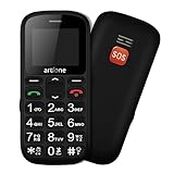 artfone CS181 Seniorenhandy (Kein Vertrag) - Dual SIM Dual Standby 2G GSM, Große Tastatur,...