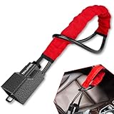 Tevlaphee Lenkradkralle Aufgerüstetes, Lenkradschloss für Auto, Metallkopf, Sichtbares...