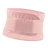 Oxxggkao Ergonomische Bandage für den unteren Rücken mit Lendenwirbelpolster, atmungsaktiver...