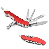 GJKLO 9 x 2.4 x 1.4 CM Taschenmesser Klein,taschen messer,taschenmesser schlüsselanhänger,pocket...