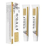 2 Stücke Hämorrhoiden Salbe Pflanzlich, Hämorrhoidensalbe und Zäpfchen, Juckreiz und Reizung und...