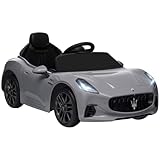 AIYAPLAY Kinder Elektroauto 12V Kinderauto mit 2,4 GHz Fernbedienung, 2 Motor, Kinderfahrzeug mit...