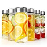 BuildLife Kunststoff-Wasserflasche mit Edelstahldeckel, 350 ml, wiederverwendbare...
