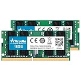 DDR4 2400MHz Laptop Memory RAM 32GB Kit(2x16GB) CL17 SO-DIMM Wlizedle PC Arbeitsspeicher PC4-19200...