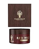 HAARWALD® Premium Haarwachs für Herren & Frauen [MAXIMALER HALT] - Styling Wax Männer für jeden...
