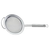 WMF Profi Plus Küchensieb 16 cm, mit Drahtgeflecht, Cromargan Edelstahl teilmattiert,...