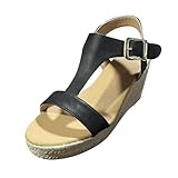 ETHKIA Sommerschuhe Zehentrenner Sandalen Damen Elegant Sandalen Damen Sommerschuhe Damen Schuhe...