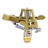 1 Stück 1/2 Zoll Messing Schlagsprinkler, Garten Sprinkler Aus Metall, Robuster Sprinklerkopf Mit...