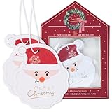 Tool & Tree Duftbaum Auto 2er Set – Santa Claus Design mit Weihnachtsduft Vanille & Beeren –...
