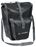 VAUDE Fahrradtasche für Gepäckträger Aqua Back Plus Single 1 x 25 L in schwarz, Hinterradtasche...