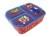 Theonoi Kinder Brotdose Lunchbox Sandwichbox - mit Fächern -Brotbox mit Unterteilung - Brotdose...