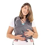Koala Babycare Tragetuch Baby Neugeborene - Einfach Anzuziehen für Mütter und Väter - Babytrage...
