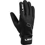 LEKI Herren, Damen Langlaufhandschuhe CC Thermo Black 7 1/2