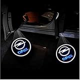 PJLLXY 2 Stück Auto Türlicht Logo für Opel Vauxhall Insignia Grand Sport (B) 2017-2022, Türlicht...