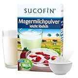 SUCOFIN Magermilchpulver 36 x 250g Vorteilspack, leicht löslich, Protein Calcium Reich, Ideal als...