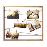 B living - Bilderrahmen 50 x 43 x 2,5 cm, Fotowand zum Anbringen von Fotos, Fotorahmen/Collage mit...